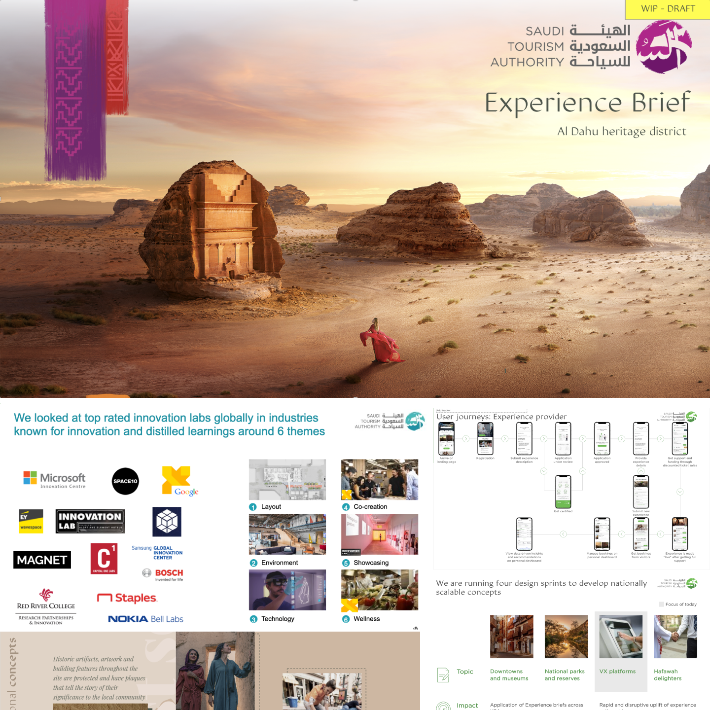 Visitor Experience for Saudi Tourism Authority